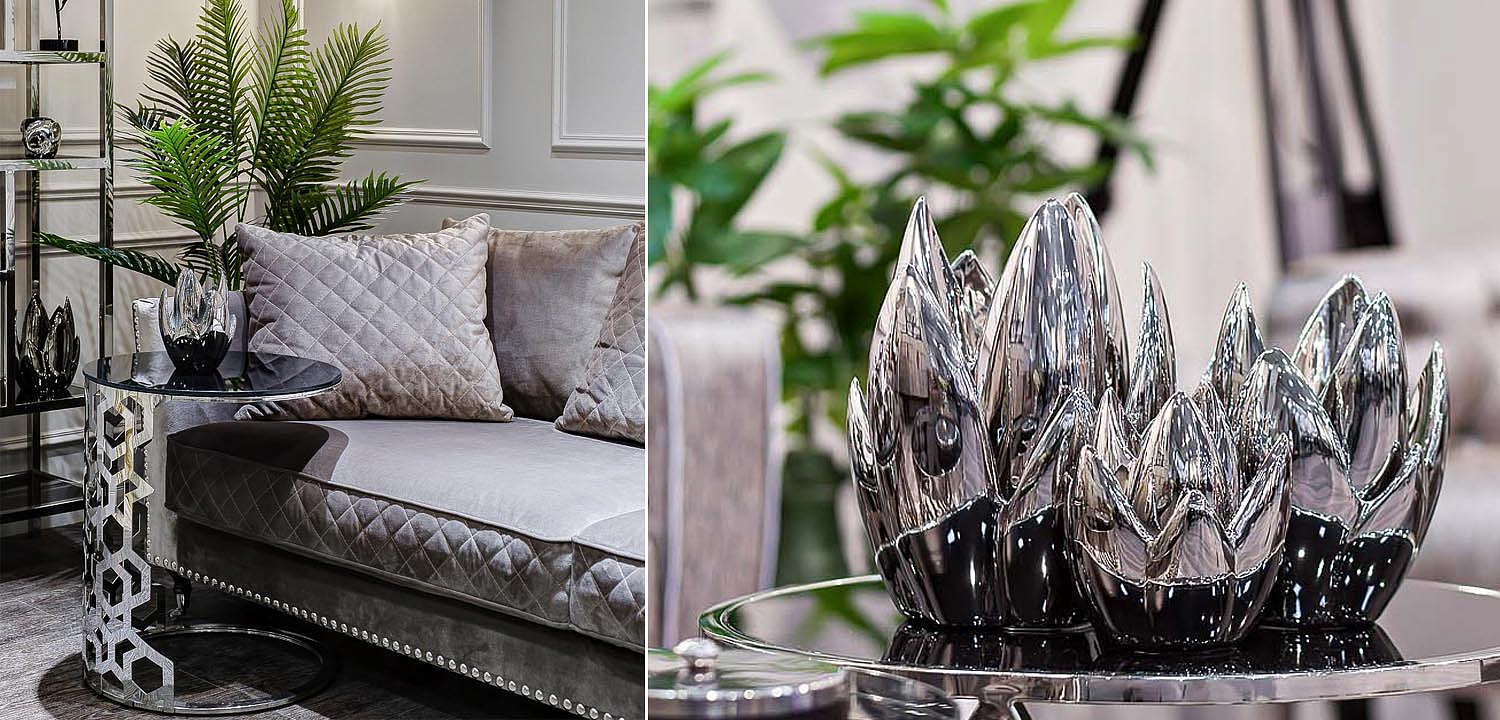 Подсвечник Solange silver Подсвечник Solange silver - Loft-Concept в Тюмени
