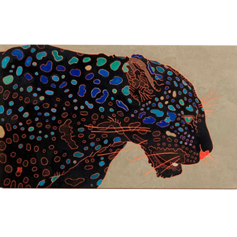 Картина Чёрный Ягуар Black Predatory Jaguar Мульти Картина Чёрный Ягуар Black Predatory Jaguar Мульти в Тюмени | Loft Concept