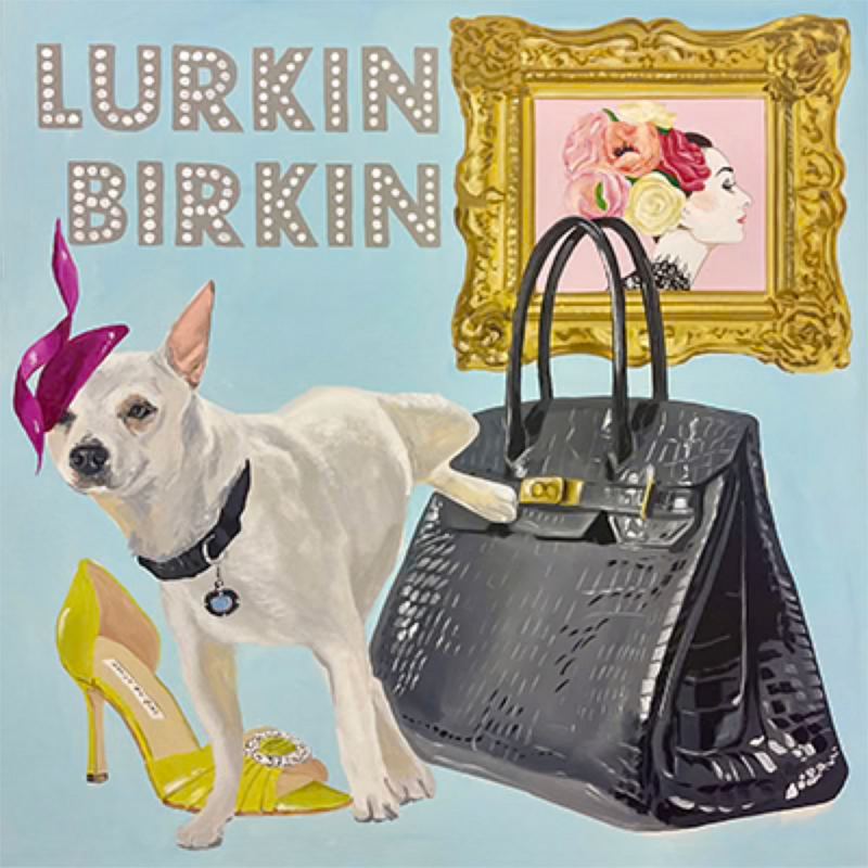 Картина Lurkin Birkin Мульти Картина Lurkin Birkin Мульти в Тюмени | Loft Concept