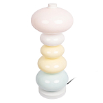 Настольная лампа из стеклянных сфер в пастельных тонах Высота 48 см Pastel Lunaria варинант исполнения - 2 | Loft Concept в Тюмени