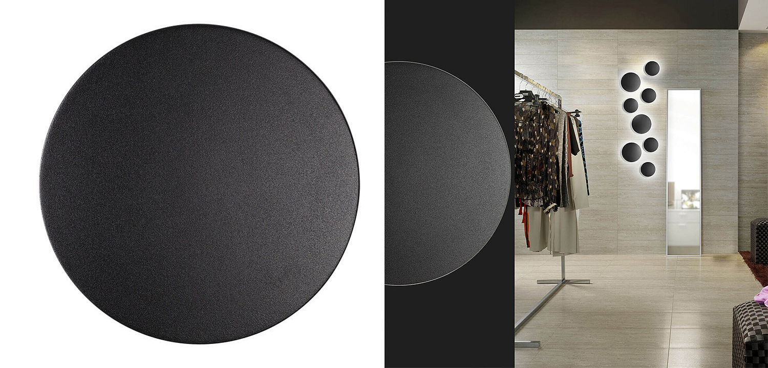 Бра Disco Piatto Black Sconce Бра Disco Piatto Black Sconce - Loft-Concept в Тюмени