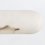 Бра для ванных комнат вертикальное с вытянутым плафоном из алебастра Hinkley варинант исполнения - 5 | Loft Concept в Тюмени