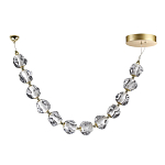 Подвесной светильник из прозрачных шаров Bubbles Bocci варинант исполнения - 5 | Loft Concept в Тюмени