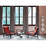 Дизайнерское кресло с подлокотниками из массива дерева Gio Ponti D.156.3 Armchair варинант исполнения - 3 | Loft Concept в Тюмени