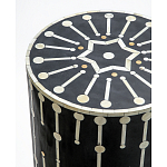 Дизайнерские приставной столик с инкрустацией Mandika Bone Inlay Stool варинант исполнения - 1 | Loft Concept в Тюмени