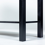 Черная консоль с выдвижными ящиками Monica варинант исполнения - 4 | Loft Concept в Тюмени