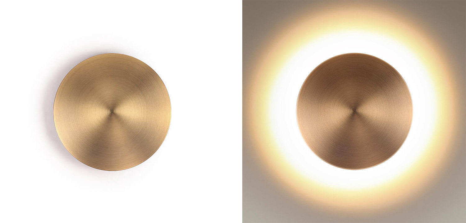 Бра Disco Piatto Bronze Sconce Бра Disco Piatto Bronze Sconce - Loft-Concept в Тюмени