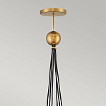 Подвесной светильник с шестью прозрачными стеклянными шарообразными плафонами Hinkley варинант исполнения - 5 | Loft Concept в Тюмени