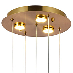 Потолочный светильник с пятью цветными плафонами Soar Colorful Lamp варинант исполнения - 2 | Loft Concept в Тюмени