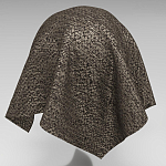 Мебельная ткань Шенилл коричневый цвет 138 см T4-41 варинант исполнения - 4 | Loft Concept в Тюмени