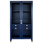 Дизайнерский шкаф витрина Elsa Dreams Blue с 4-мя ящиками варинант исполнения - 9 | Loft Concept в Тюмени