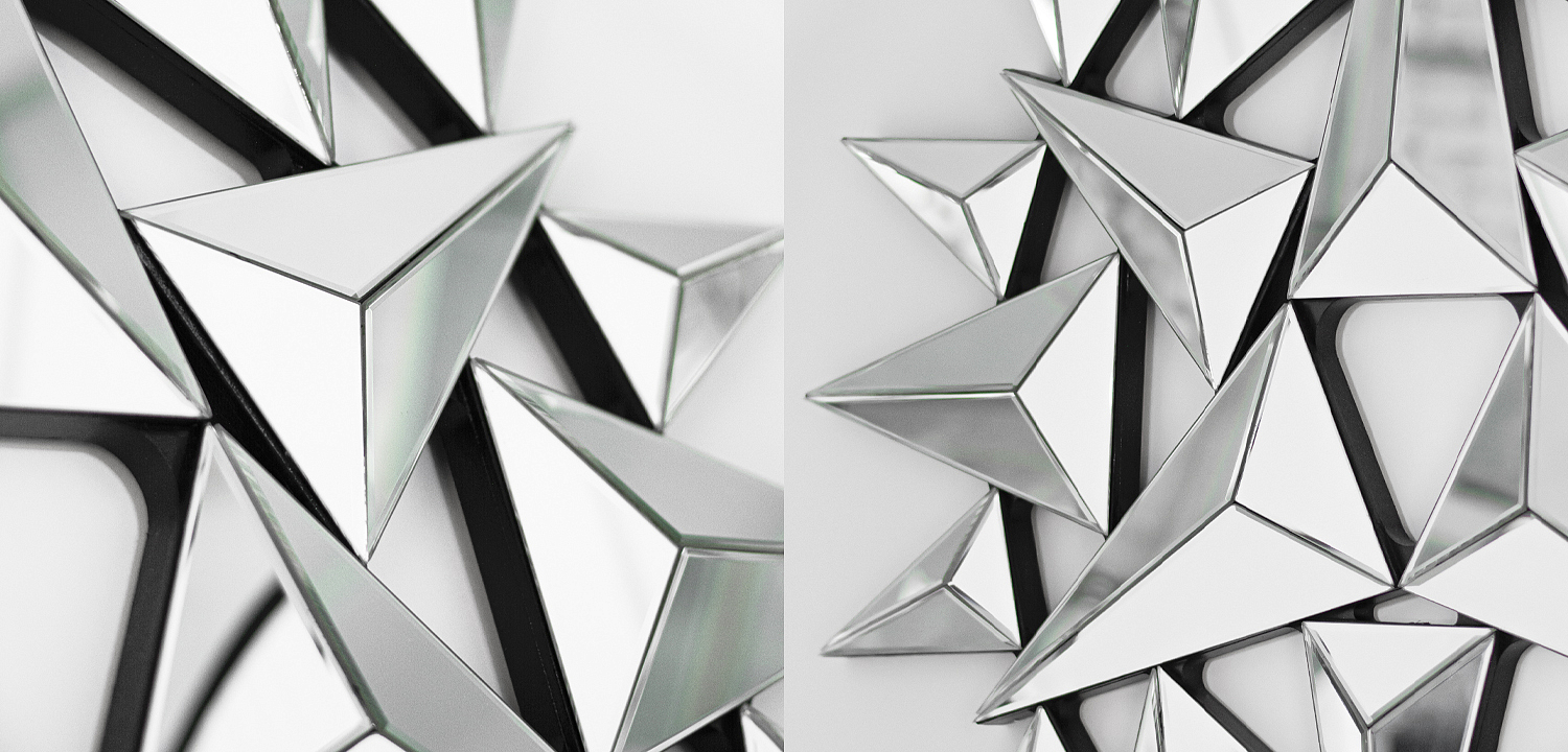 Арт-объект на стену Mirror Spikes Арт-объект на стену Mirror Spikes - Loft-Concept в Тюмени