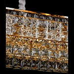 Люстра овальной формы хрустальная в неоклассическом стиле Majesty варинант исполнения - 3 | Loft Concept в Тюмени