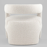 Кресло дизайнерское для лаунж зоны жемчужного цвета Pearl Lounge варинант исполнения - 7 | Loft Concept в Тюмени