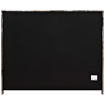 Кровать двуспальная серая с высоким мягким изголовьем Heart of the Bedroom варинант исполнения - 4 | Loft Concept в Тюмени