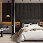 Гипсовая 3D панель с принтографией PE-08 варинант исполнения - 1 | Loft Concept в Тюмени