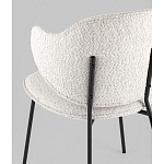 Стул Bellamy букле светло-серый варинант исполнения - 3 | Loft Concept в Тюмени