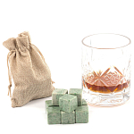 Камни для охлаждения виски из натурального камня жадеит Natural Stone Cube варинант исполнения - 5 | Loft Concept в Тюмени