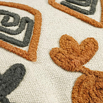 Подушка декоративная с вышивкой и кисточками Divine Abstractions варинант исполнения - 2 | Loft Concept в Тюмени