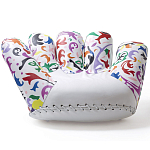 Дизайнерское кресло в форме руки Poltronova Joe Bloom Armchair варинант исполнения - 1 | Loft Concept в Тюмени