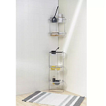 Полка напольная трехъярусная для ванной Bathroom Floor Shelf варинант исполнения - 5 | Loft Concept в Тюмени