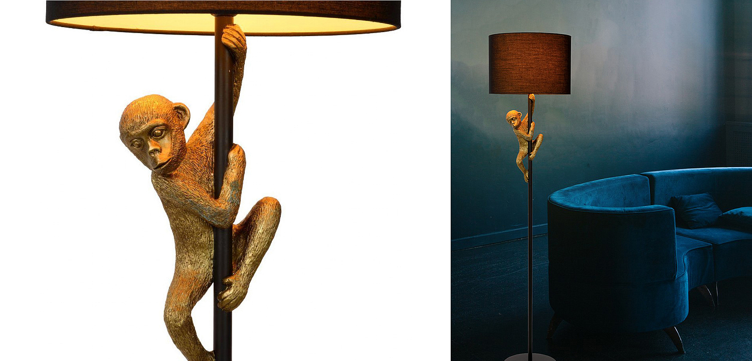 Торшер Climbing Monkey floor lamp Торшер Climbing Monkey floor lamp - Loft-Concept в Тюмени