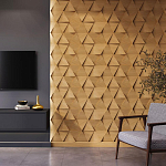 Гипсовая 3D панель с принтографией PM-49 варинант исполнения - 1 | Loft Concept в Тюмени