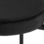 Табурет с мягким круглым сиденьем RIO Black варинант исполнения - 3 | Loft Concept в Тюмени