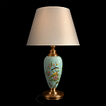 Настольная лампа голубая с изображением птиц Slip Away варинант исполнения - 2 | Loft Concept в Тюмени