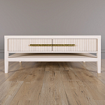 Кофейный стол Primo с двумя ящиками Светлый дуб варинант исполнения - 2 | Loft Concept в Тюмени