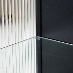 Сервант четырехдверный с рифленым стеклом The Keeper варинант исполнения - 4 | Loft Concept в Тюмени