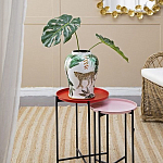 Ваза из фарфора с ручной росписью Leopard Collection  варинант исполнения - 6 | Loft Concept в Тюмени