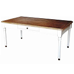 Журнальный стол в стиле прованс с ящиком Larue Montmartre Provence Coffee Table варинант исполнения - 1 | Loft Concept в Тюмени