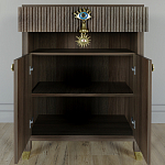 Комод Elsa Dreams Walnut Двухстворчатый  варинант исполнения - 5 | Loft Concept в Тюмени