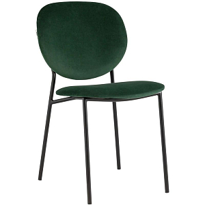 Стул Stanley Chair Зеленый Велюр