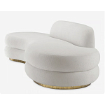 Элитный Диван Nice мягкой округлой формы  варинант исполнения - 3 | Loft Concept в Тюмени