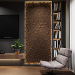 Гипсовая 3D панель с принтографией PM-50 варинант исполнения - 4 | Loft Concept в Тюмени