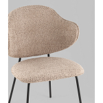 Стул Bellamy букле кофейный варинант исполнения - 2 | Loft Concept в Тюмени