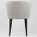 Мягкое кресло на металлических ножках Shaggy Grey варинант исполнения - 4 | Loft Concept в Тюмени