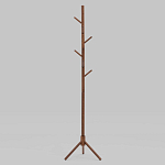 Напольная вешалка из массива бука Branches Hangers Dark варинант исполнения - 2 | Loft Concept в Тюмени
