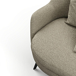 Мебельная ткань Шенилл Wangi серый цвет N 1166 варинант исполнения - 5 | Loft Concept в Тюмени