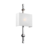 Бра с прямоугольным тканевым абажуром белого цвета Feiss варинант исполнения - 1 | Loft Concept в Тюмени