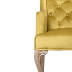 Кресло Mason Classical Armchair gold velour варинант исполнения - 4 | Loft Concept в Тюмени
