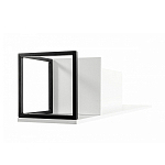 Полка навесная белая открытая Strict Lines  варинант исполнения - 4 | Loft Concept в Тюмени