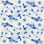 Плитка с узором Пистолеты варинант исполнения - 2 | Loft Concept в Тюмени