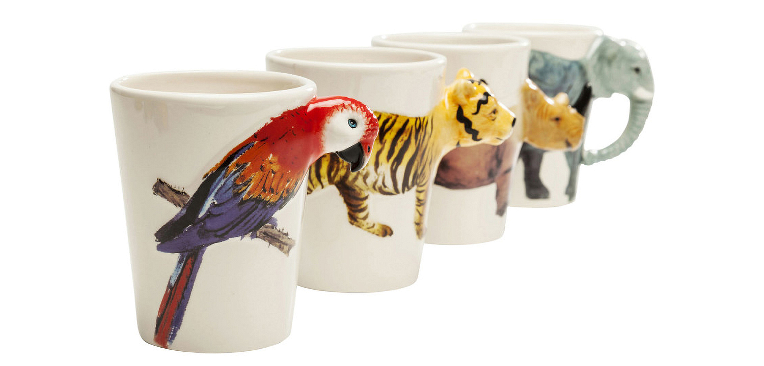 Кружка Tropical Animals mug Кружка Tropical Animals mug - Loft-Concept в Тюмени