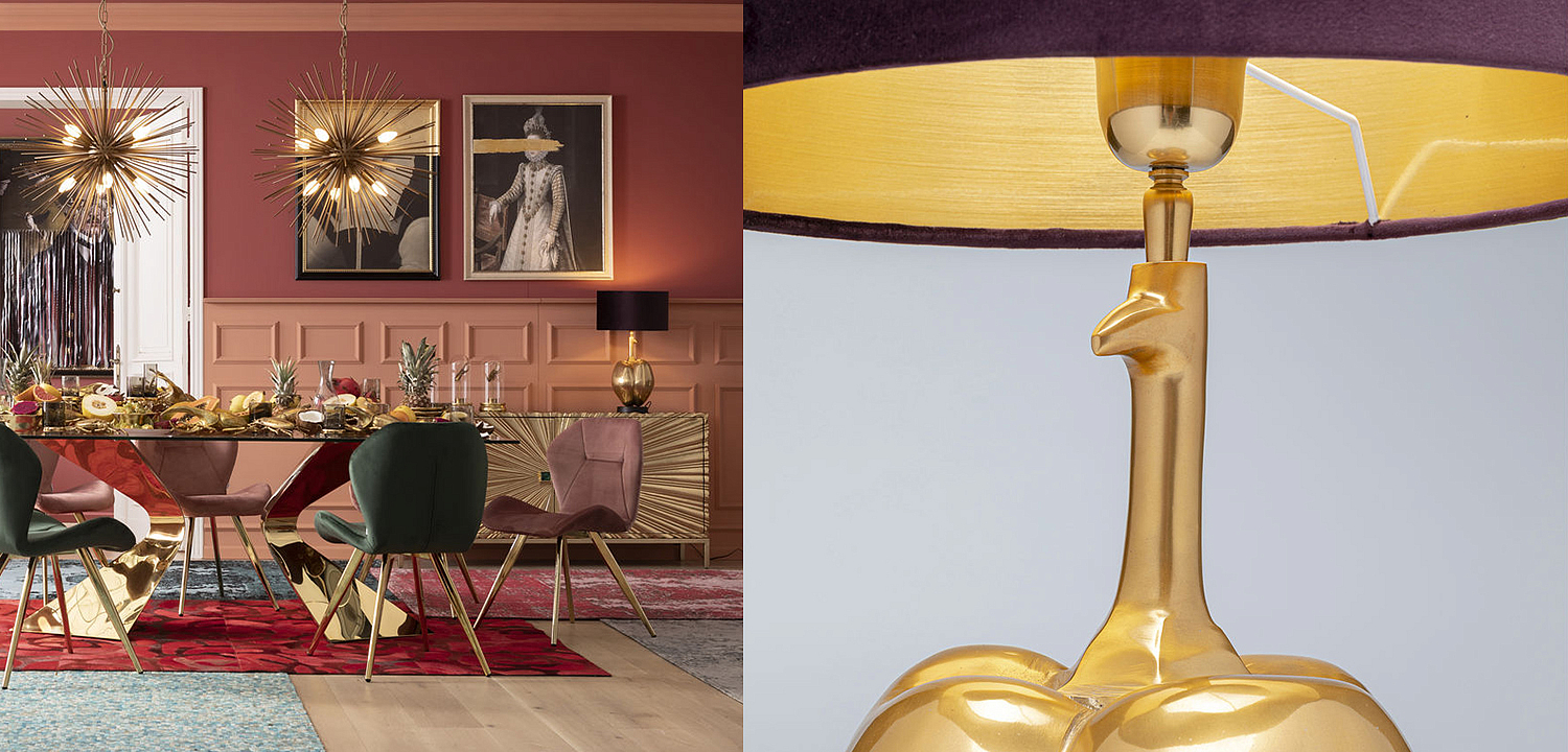 Настольная лампа Golden Pumpkin Настольная лампа Golden Pumpkin - Loft-Concept в Тюмени