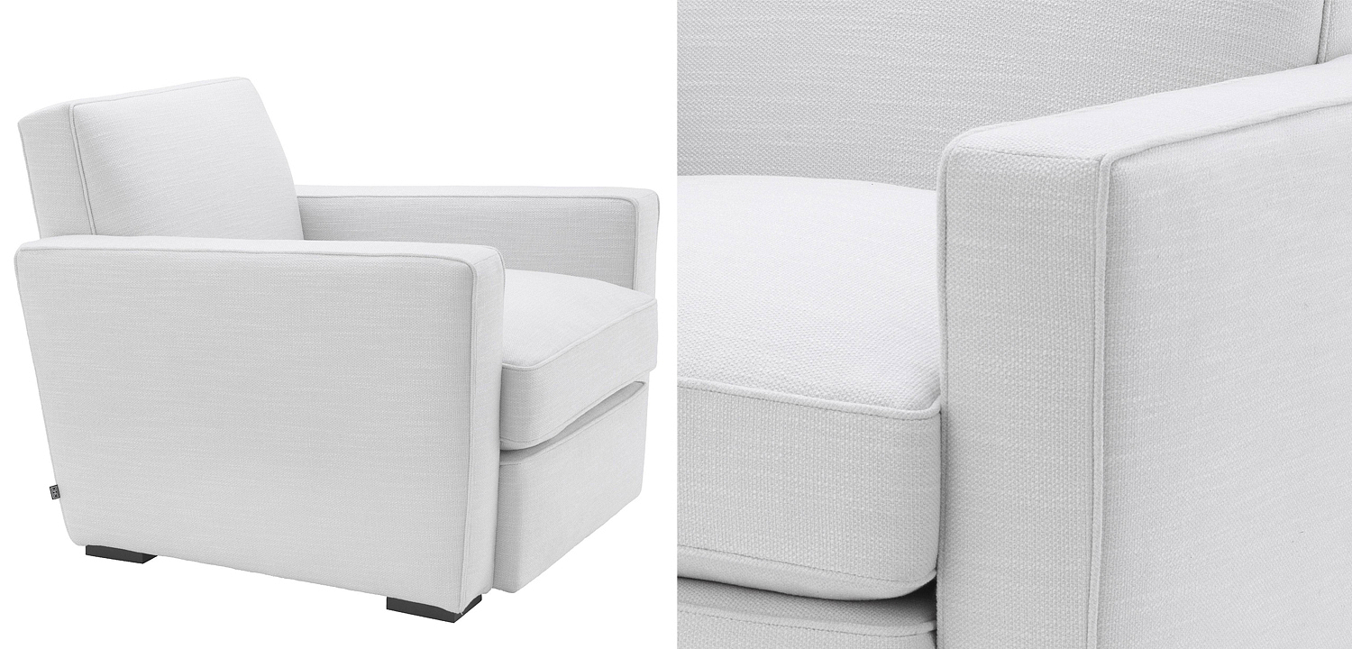 Кресло Eichholtz Chair Edmond white Кресло Eichholtz Chair Edmond white - Loft-Concept в Тюмени