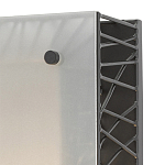 Бра прямоугольное с матовым рассеивателем Solar Glare Research варинант исполнения - 1 | Loft Concept в Тюмени