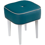 Квадратный мягкий пуф на белых ножках Winton Pouf Square варинант исполнения - 13 | Loft Concept в Тюмени